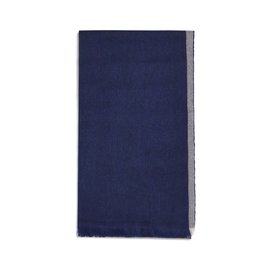Blue Cashmere Scarf