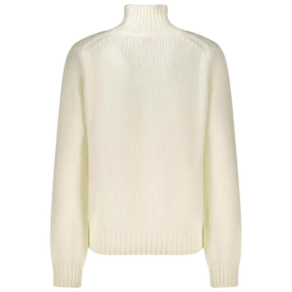 White Wool Sweater