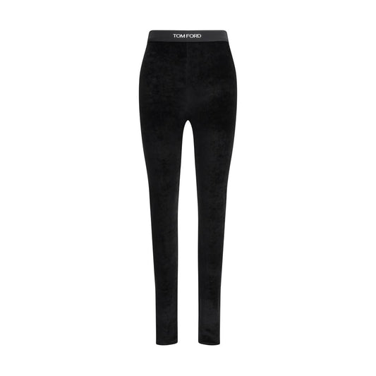 Black Triacetate Leggings