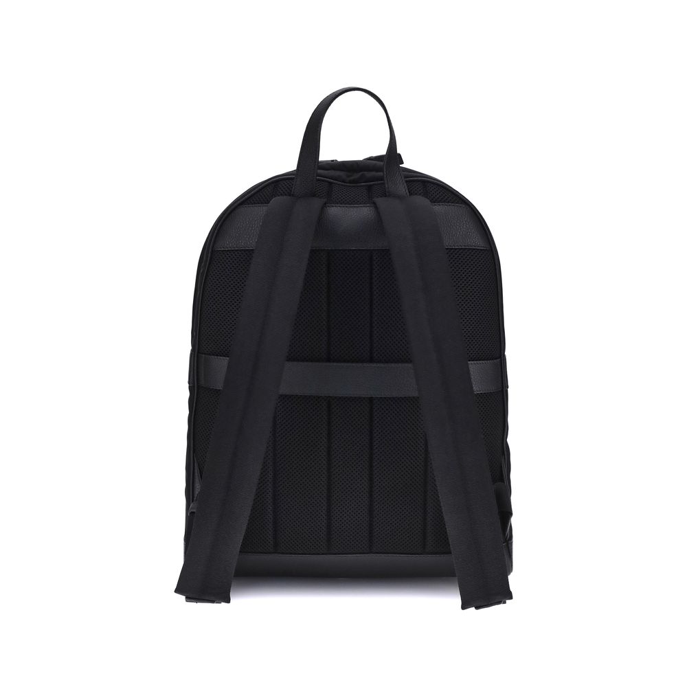 Black Nylon Backpack