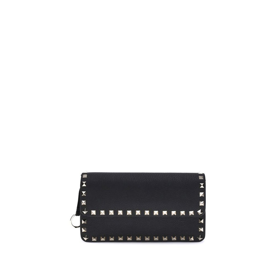 Black Calf Leather Bos Taurus Clutch Bag