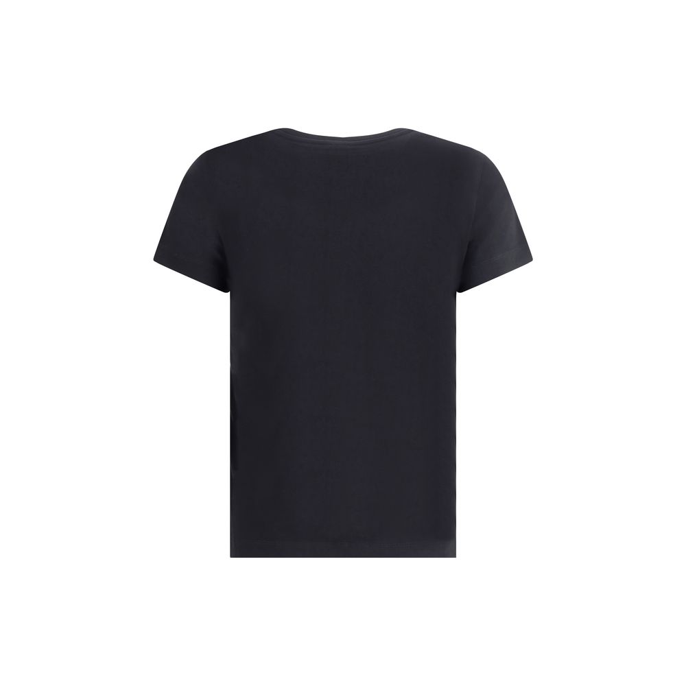 Black Cotton T-Shirt