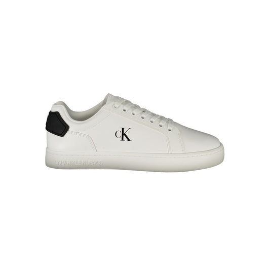 White Leather Men Sneaker