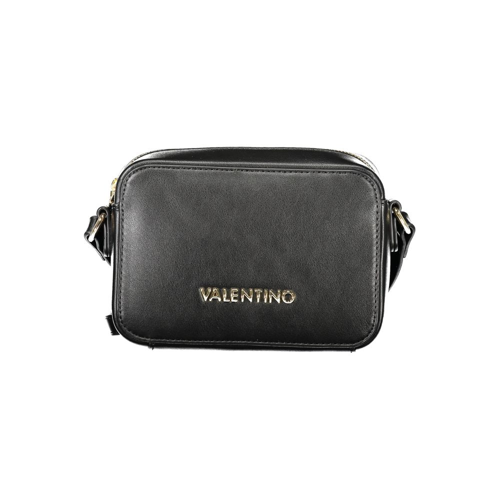Black Polyethylene Women Handbag