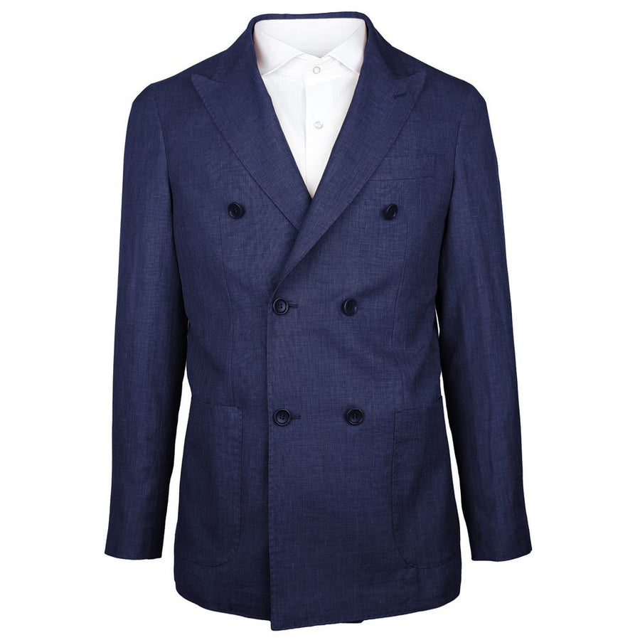 Blue Linen Blazer