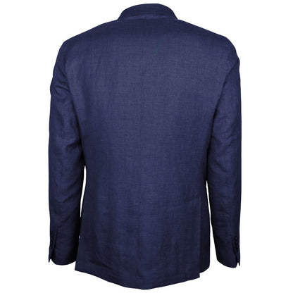Blue Linen Blazer
