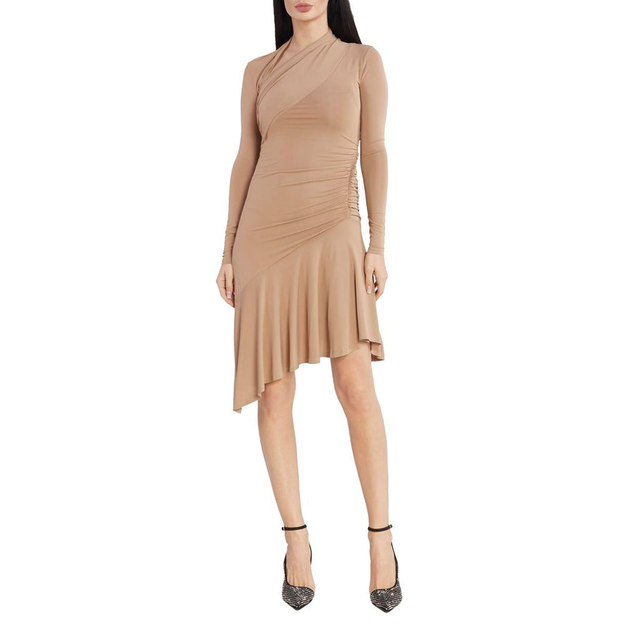 Beige Viscose Dress