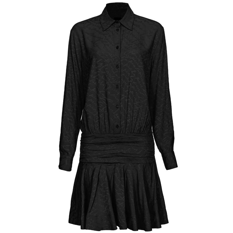 Black Silk Women Dress
