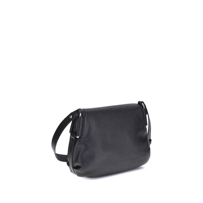 Black Calf Leather Bos Taurus Shoulder Bag