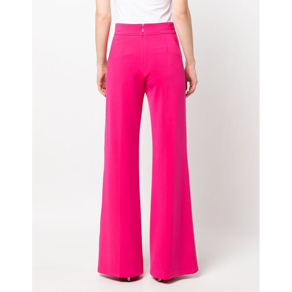 Fuchsia Viscose Women Trouser