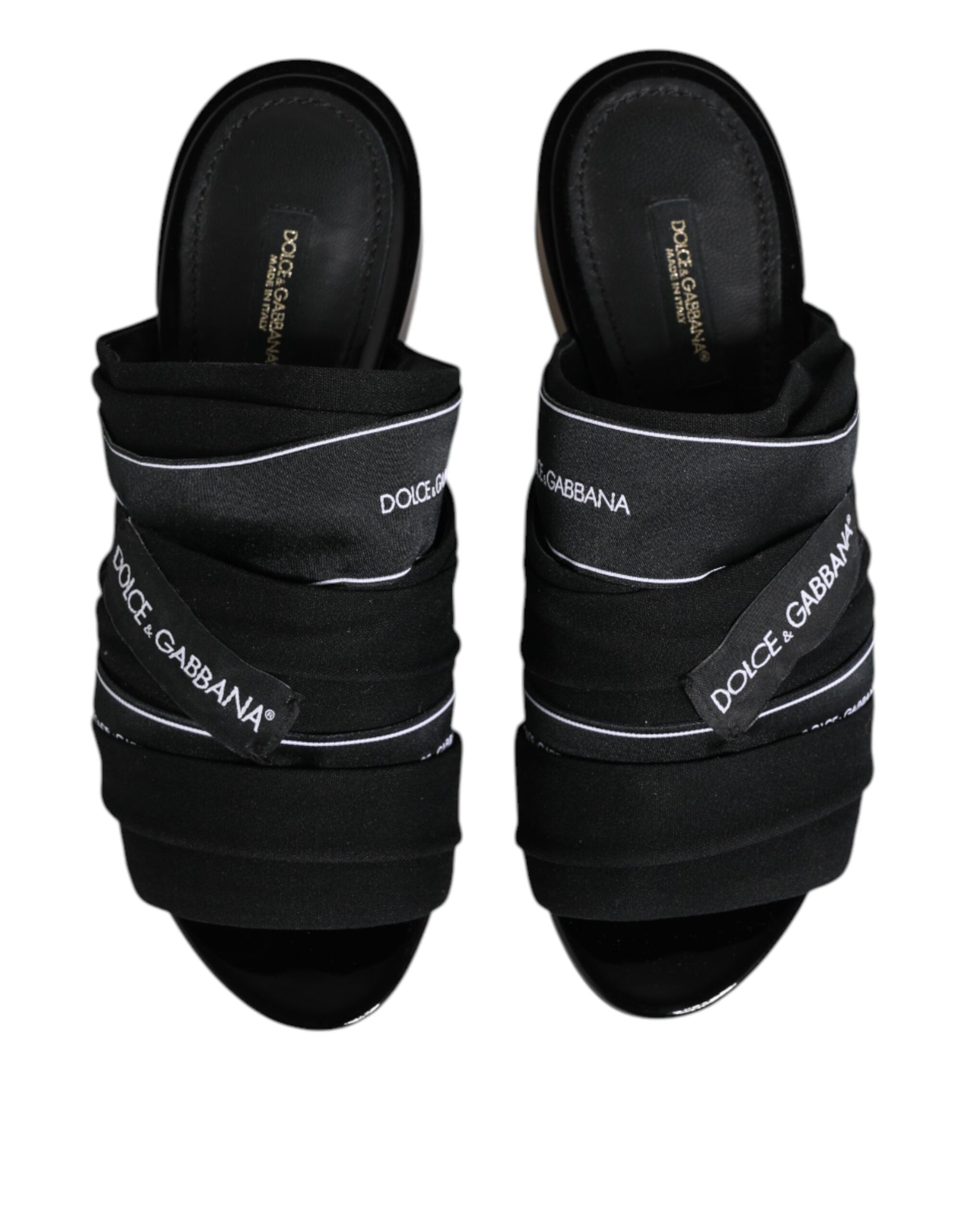 Black Slides Slip On Sandals Shoes