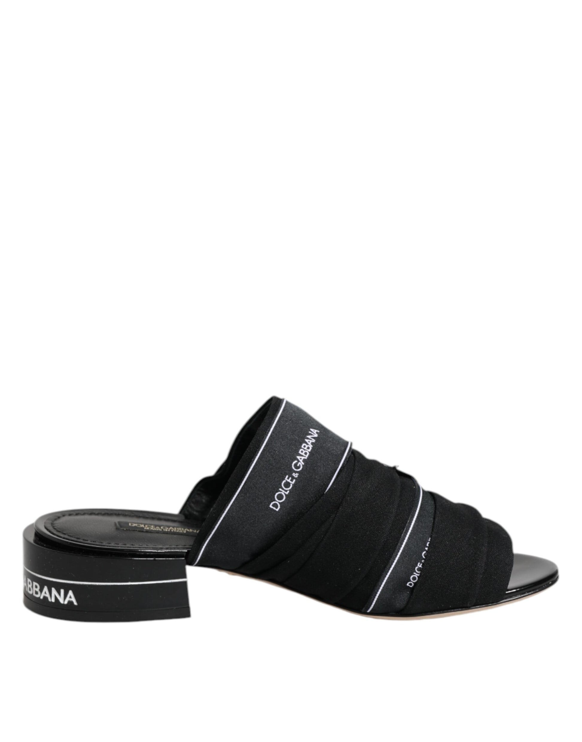 Black Slides Slip On Sandals Shoes