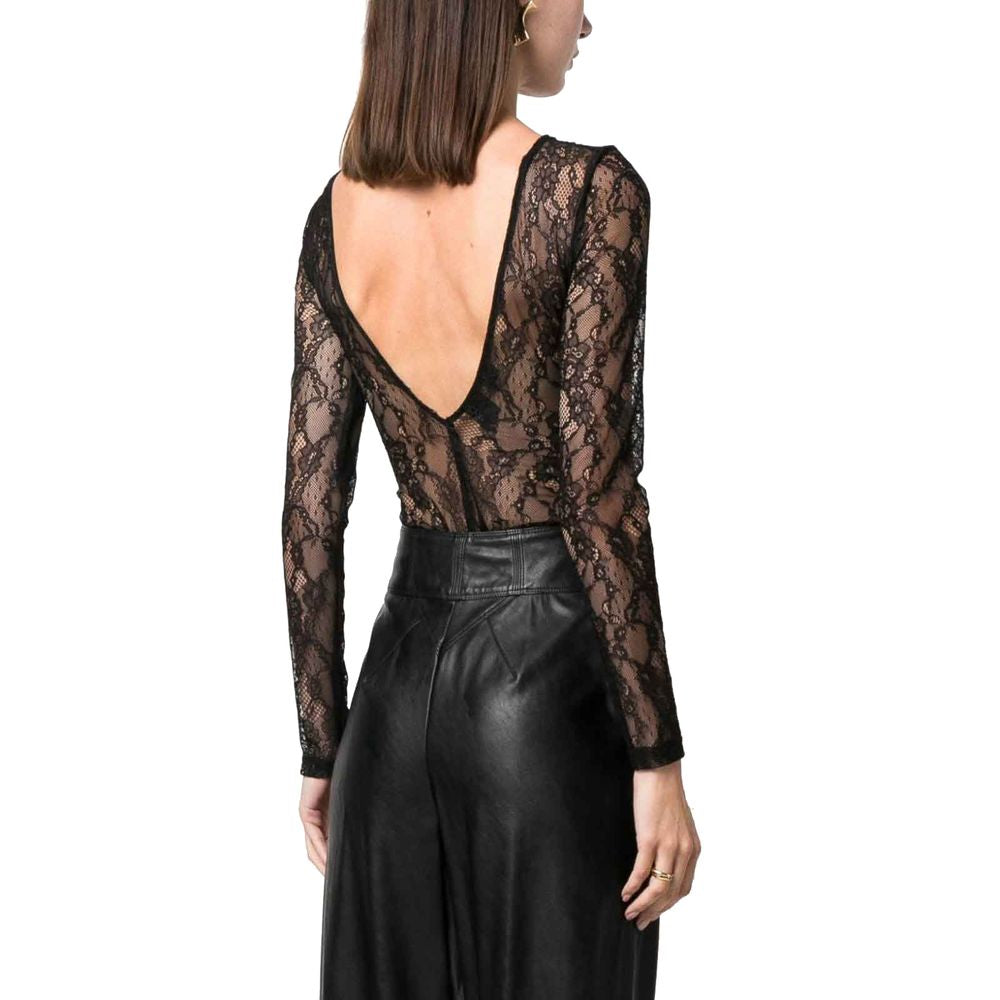 Black Nylon Women Body