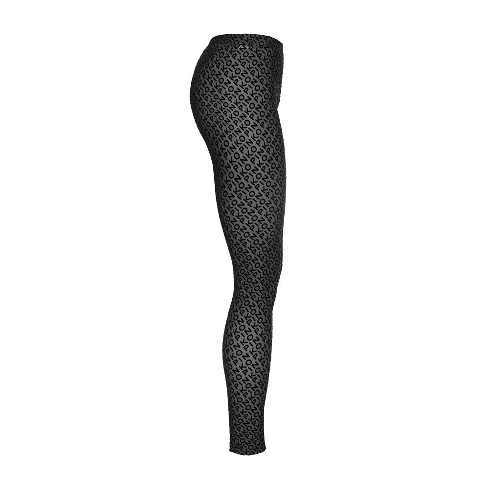 Black Nylon Women Legging