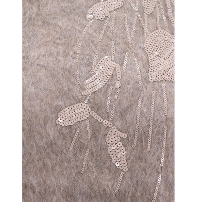 Beige Cashmere Sweatshirt