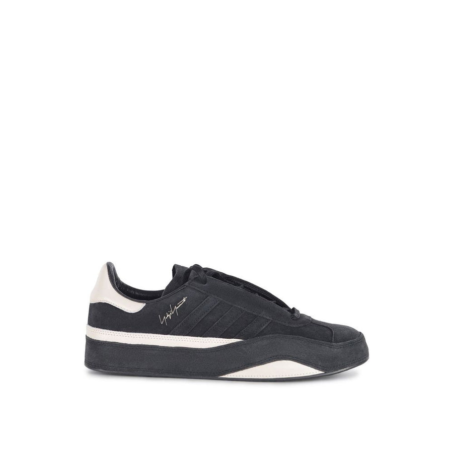 Black Calfskin Chunky Sneakers