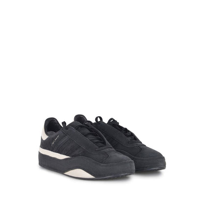 Black Calfskin Chunky Sneakers