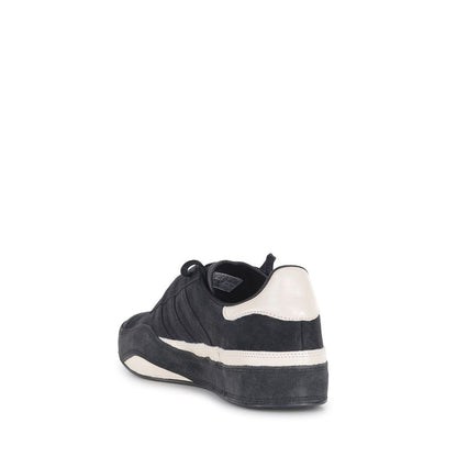 Black Calfskin Chunky Sneakers