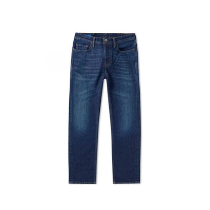 Blue Cotton Skinny Jeans