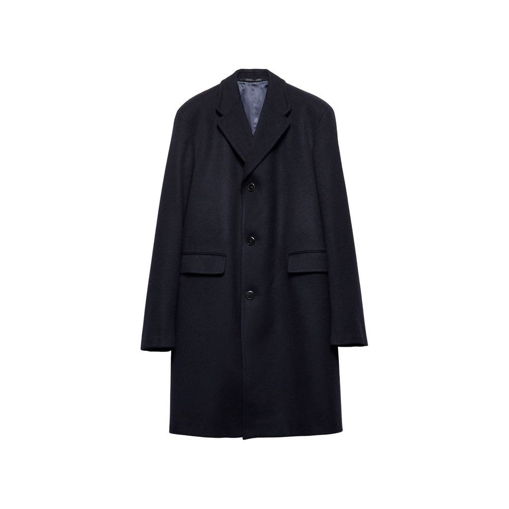 Blue Wool Coat