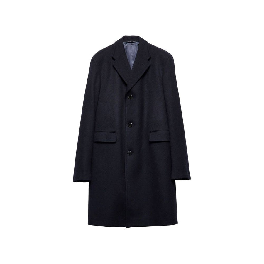 Blue Wool Coat