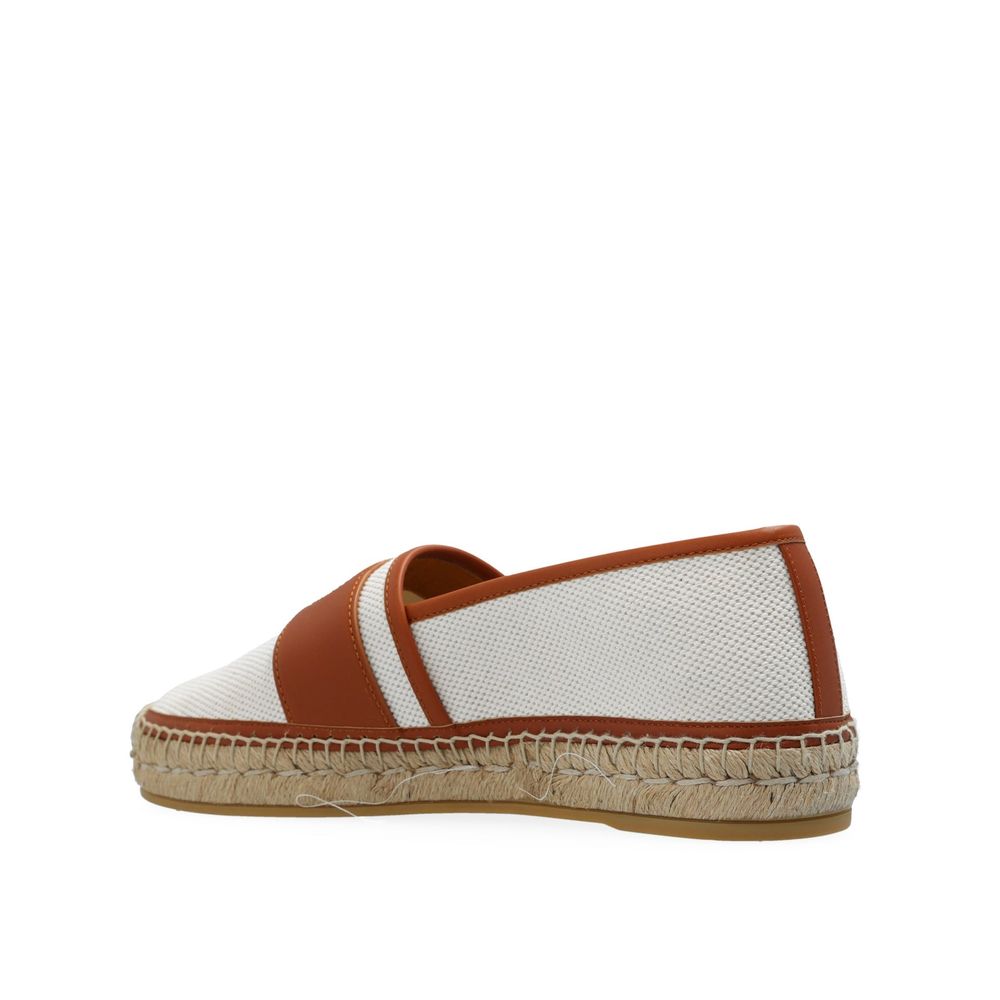 Beige Canvas Espadrilles