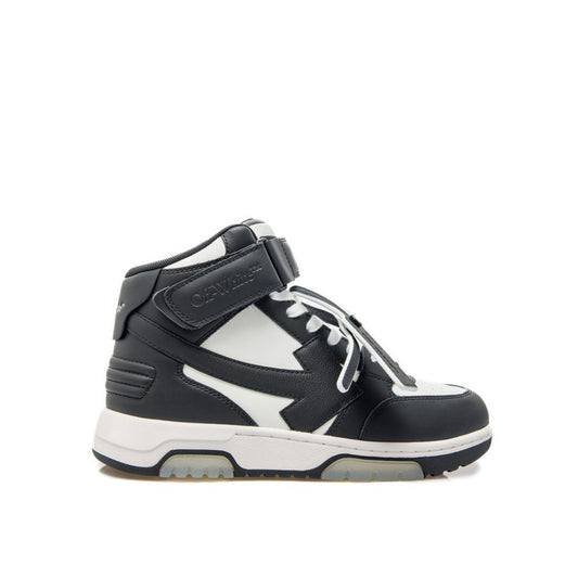 Black Calfskin Athletic Sneakers
