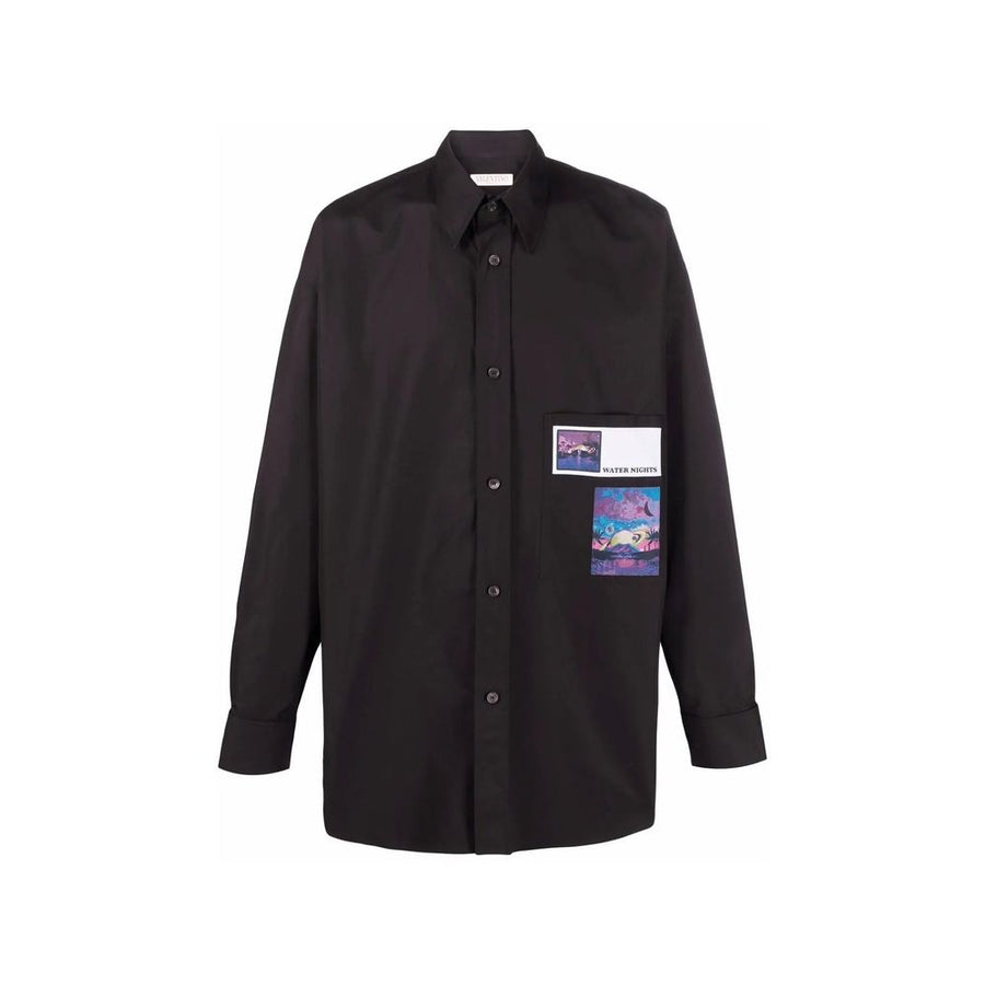 Garavani Water Nights Patches Shirt