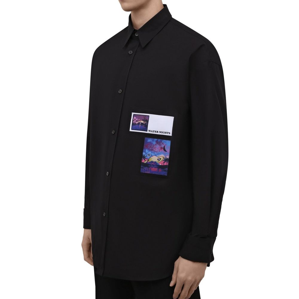 Garavani Water Nights Patches Shirt