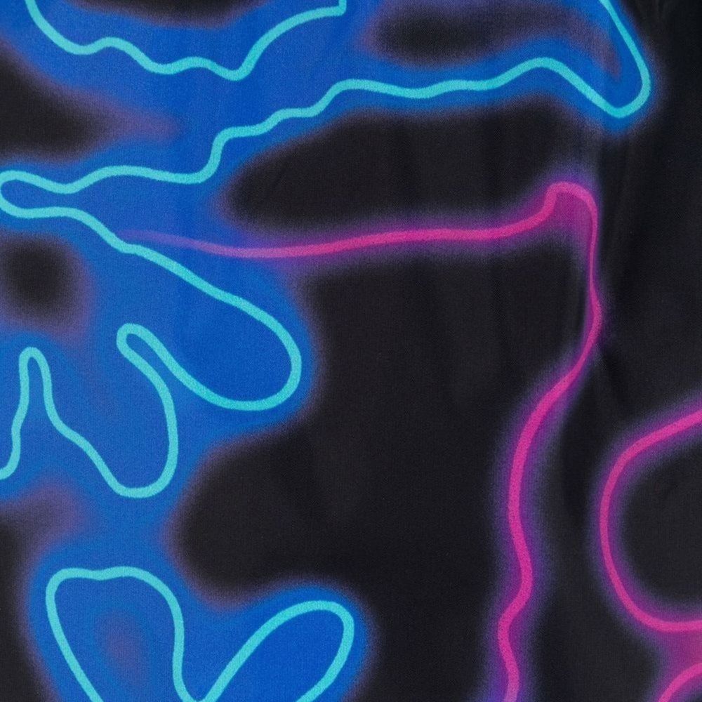 Neon-Print Swim Shorts