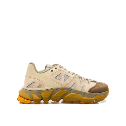 Beige Polyamide Athletic Sneakers