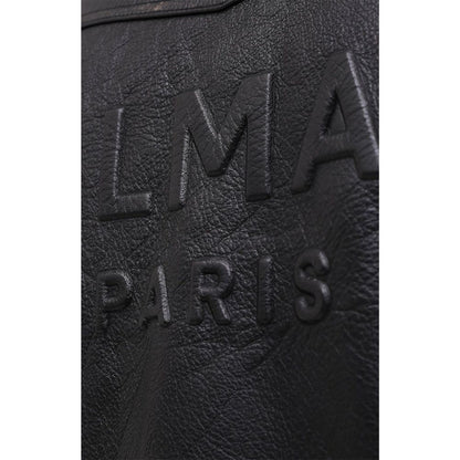 Black Leather Biker Jacket