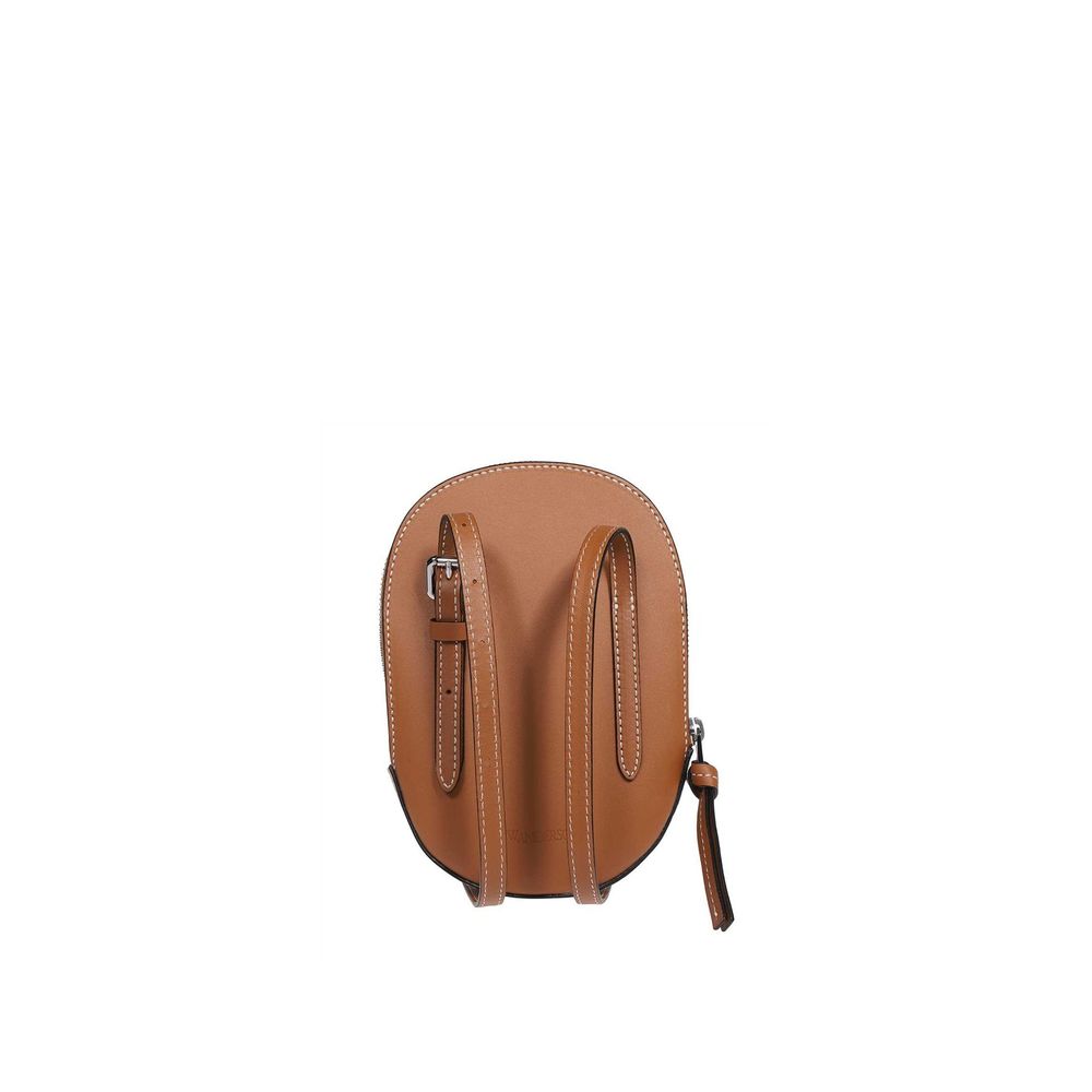 Brown Canvas Shoulder Bag