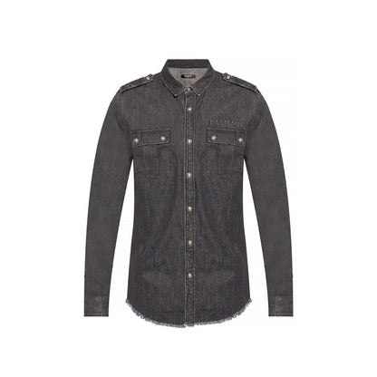 Black Denim Shirt