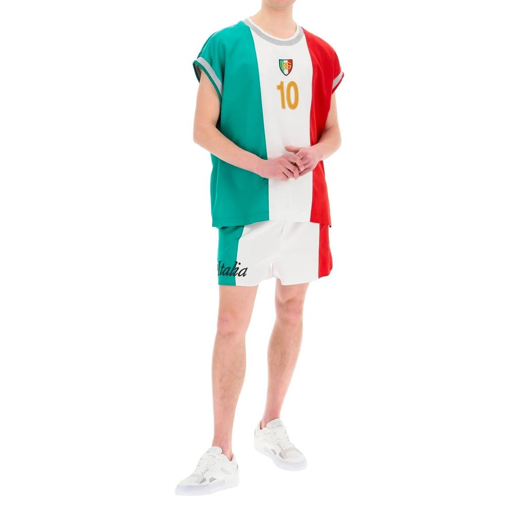 White Polyester T-Shirt