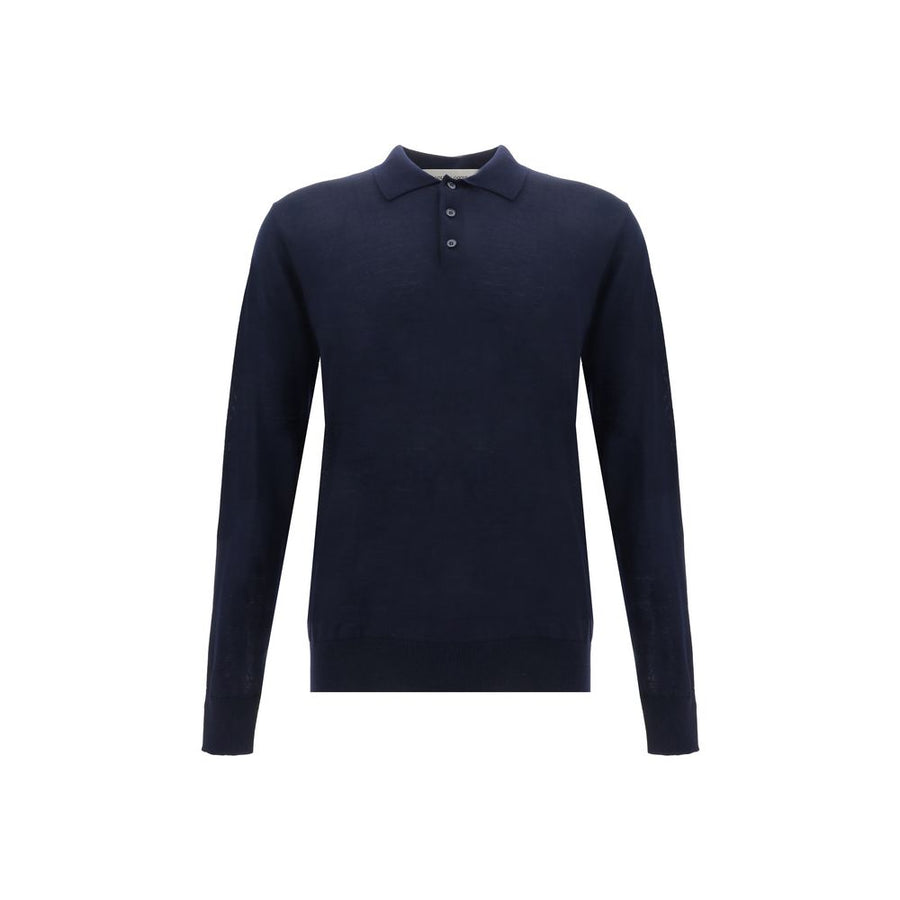 Blue Fleece Wool Shirt