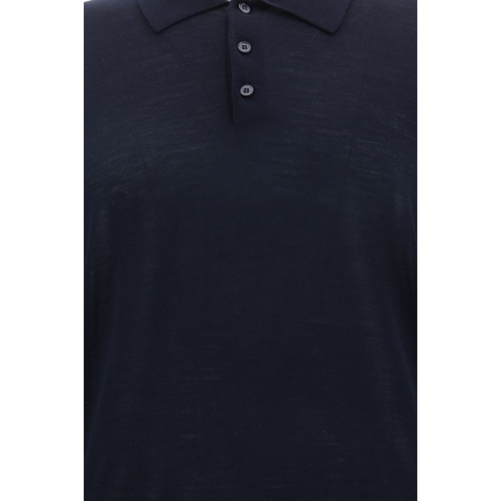 Blue Fleece Wool Shirt