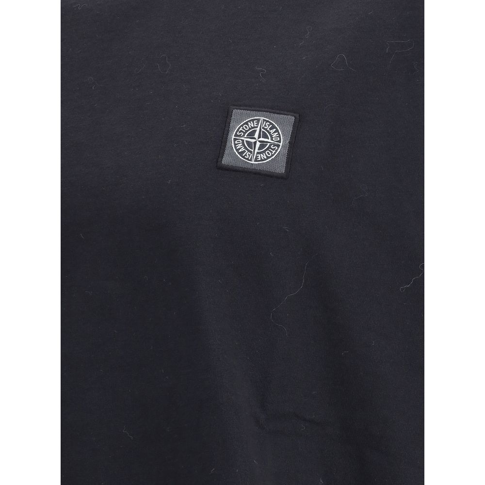 Black Cotton T-Shirt