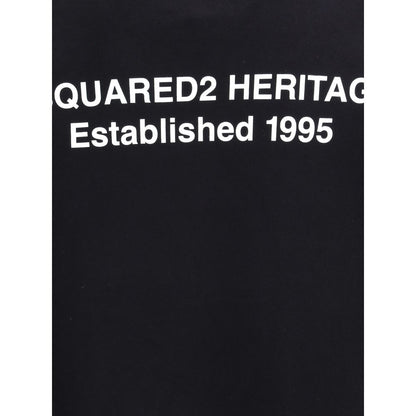 Black Cotton Sweatshirt