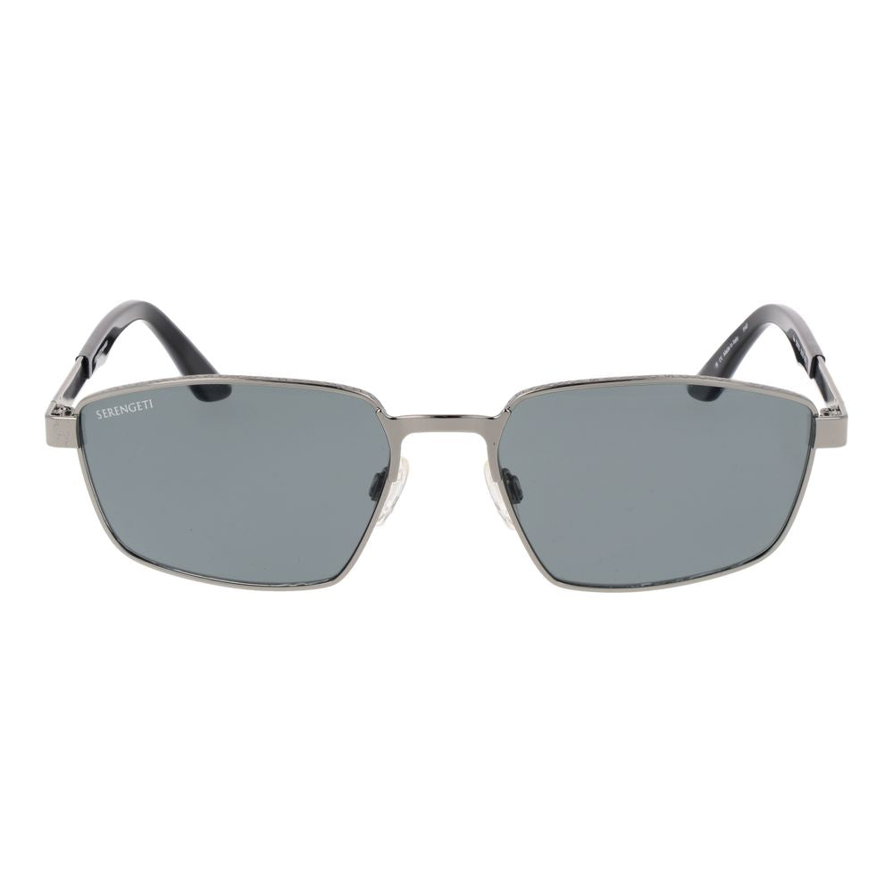 Gray Metal Sunglasses