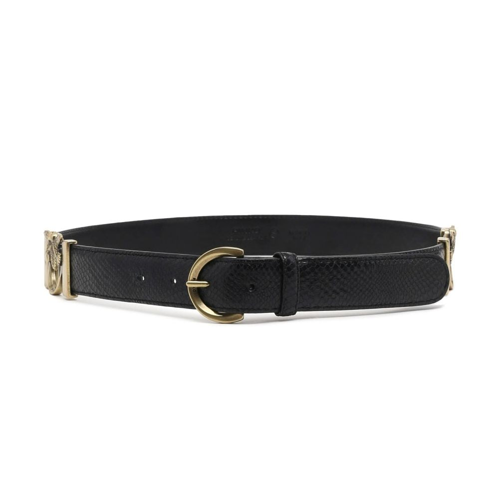 Black Calfskin Belt