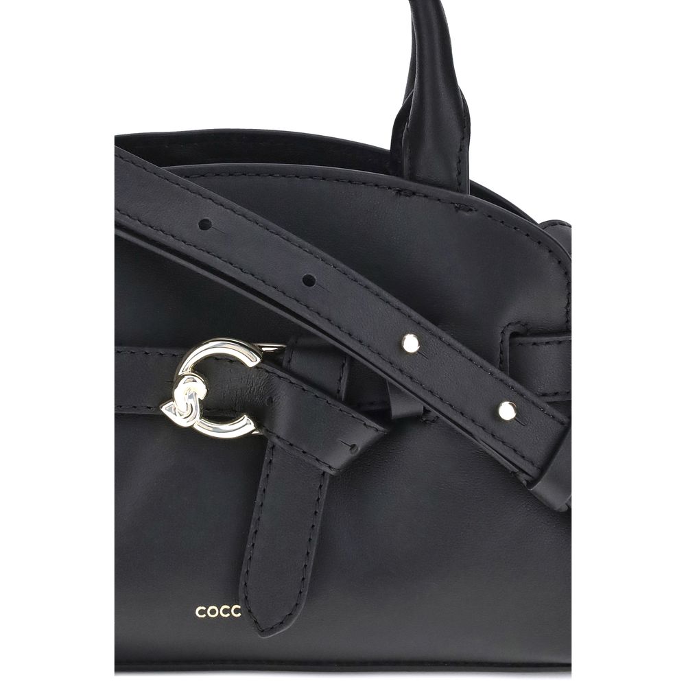 Black Calf Leather Bos Taurus Handbag
