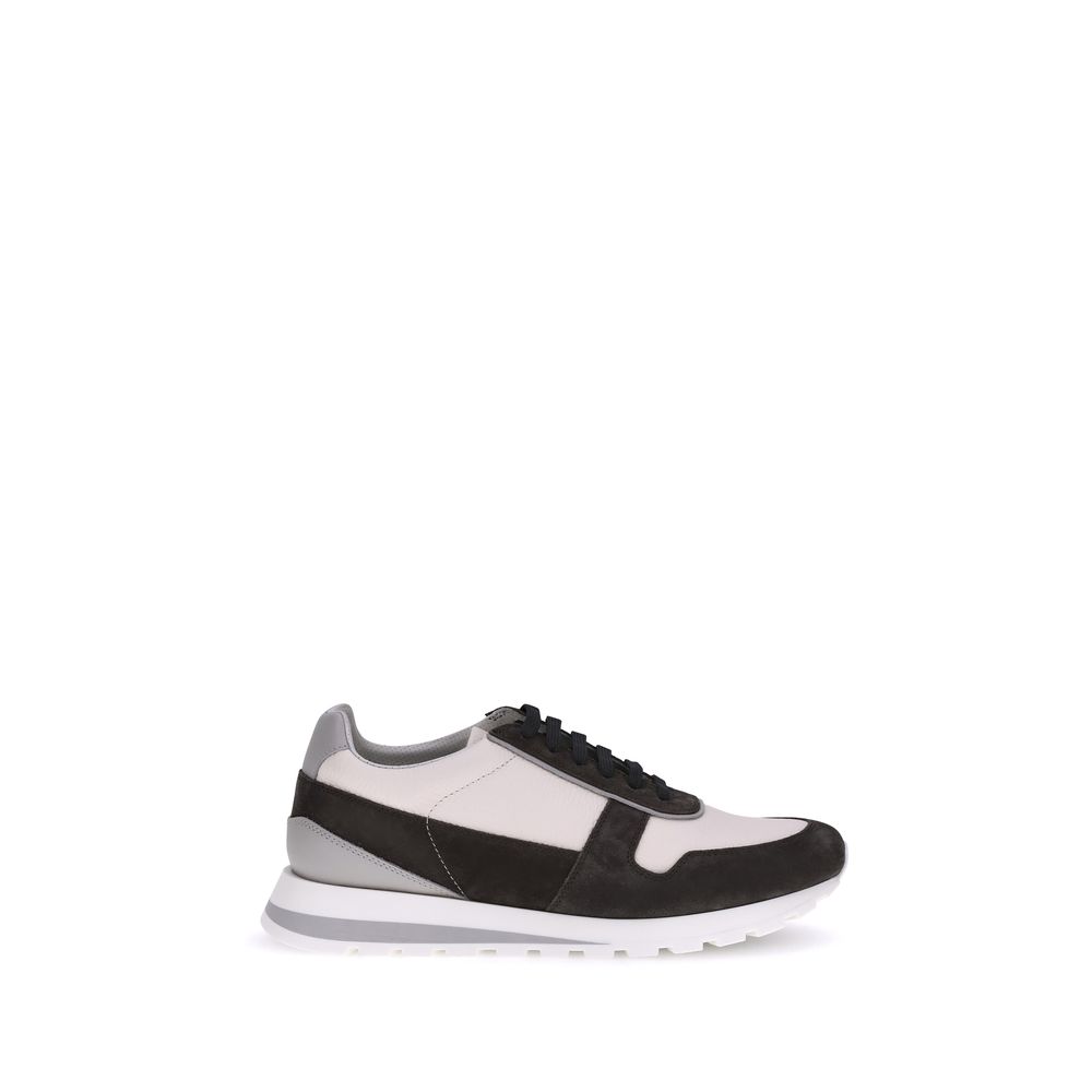 Multicolor Calf Leather Bos Taurus Platform Sneakers