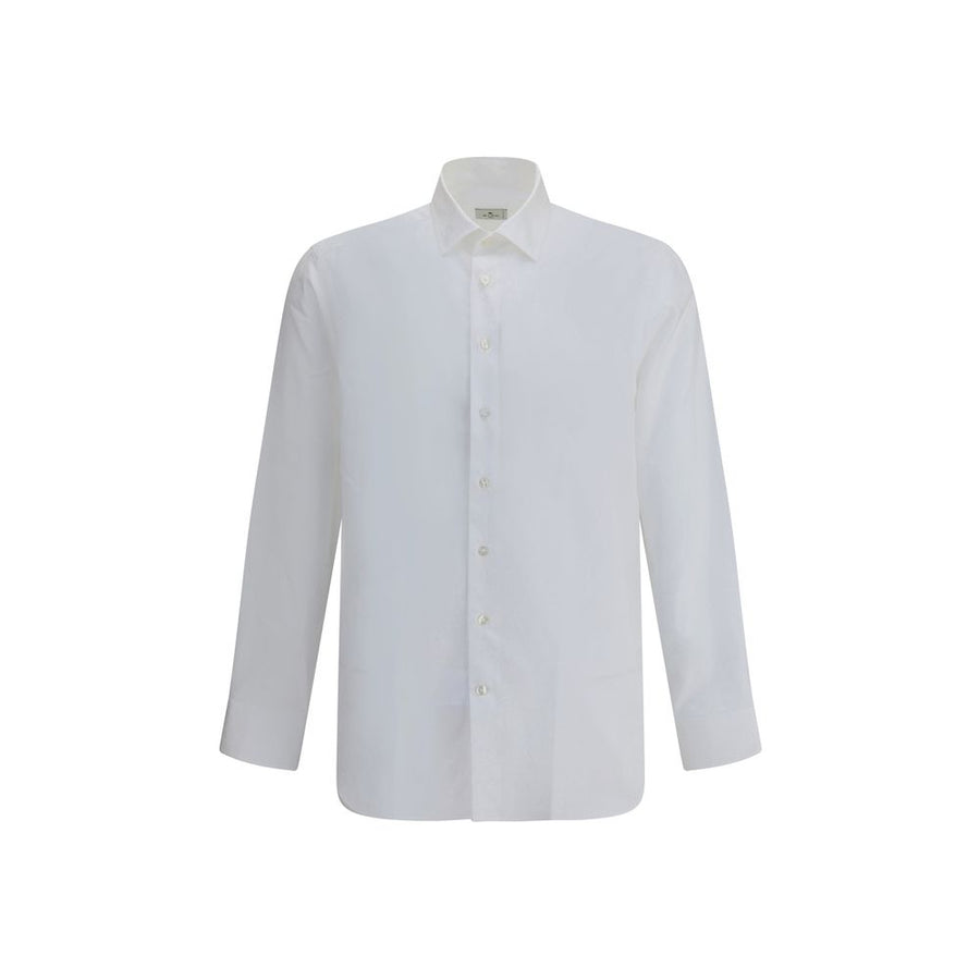 White Cotton Dress Shirt