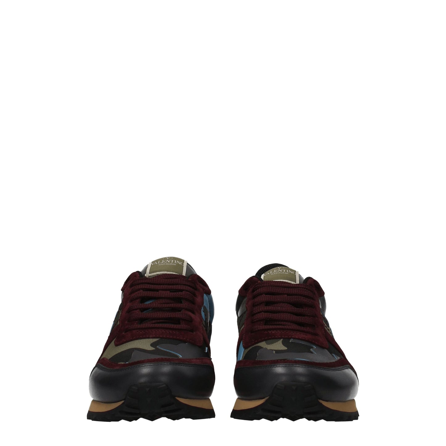 Green Leather Athletic Sneakers