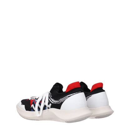 Multicolor Fabric Sneakers