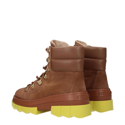 Brown Leather Ankle Boots