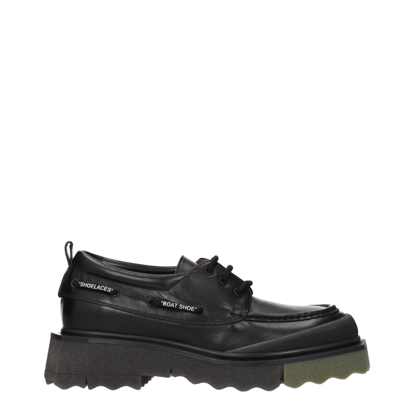 Black Leather Slip-On Loafers