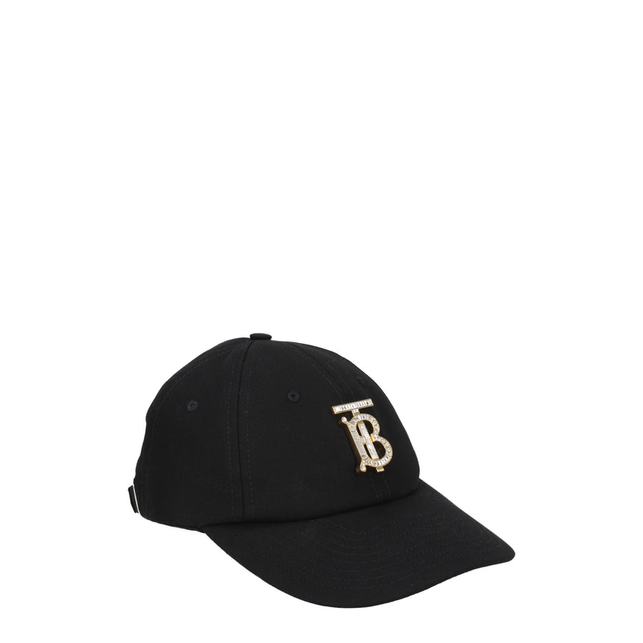 Black Cotton Cap (Baseball Hat)