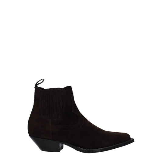 Brown Leather Ankle Boots